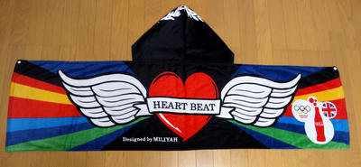 コカ・コーラ　ビートフードタオル　加藤ミリヤデザイン