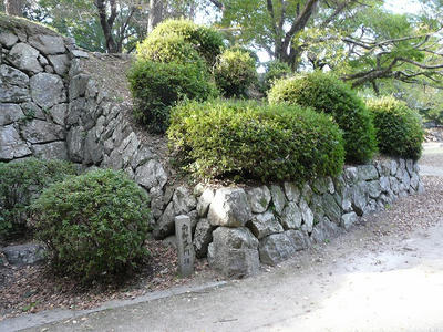 吉田城南多門台石垣