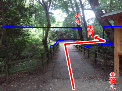 裏門桝形イメージ