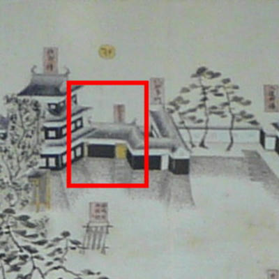 吉田城本丸二之丸絵図_武具役所