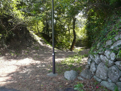 吉田城入道櫓下門跡