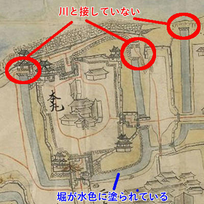 三州吉田城図