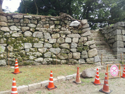 吉田城石垣20200614