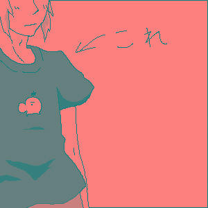 顔の下半分だけだと誰だかわからない