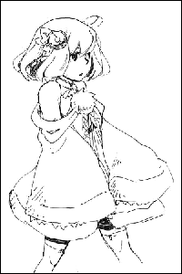 この上着のせいで折角の巨乳が目立たない