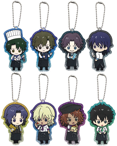 新テニスの王子様 ラメ入りアクリルチャームコレクション