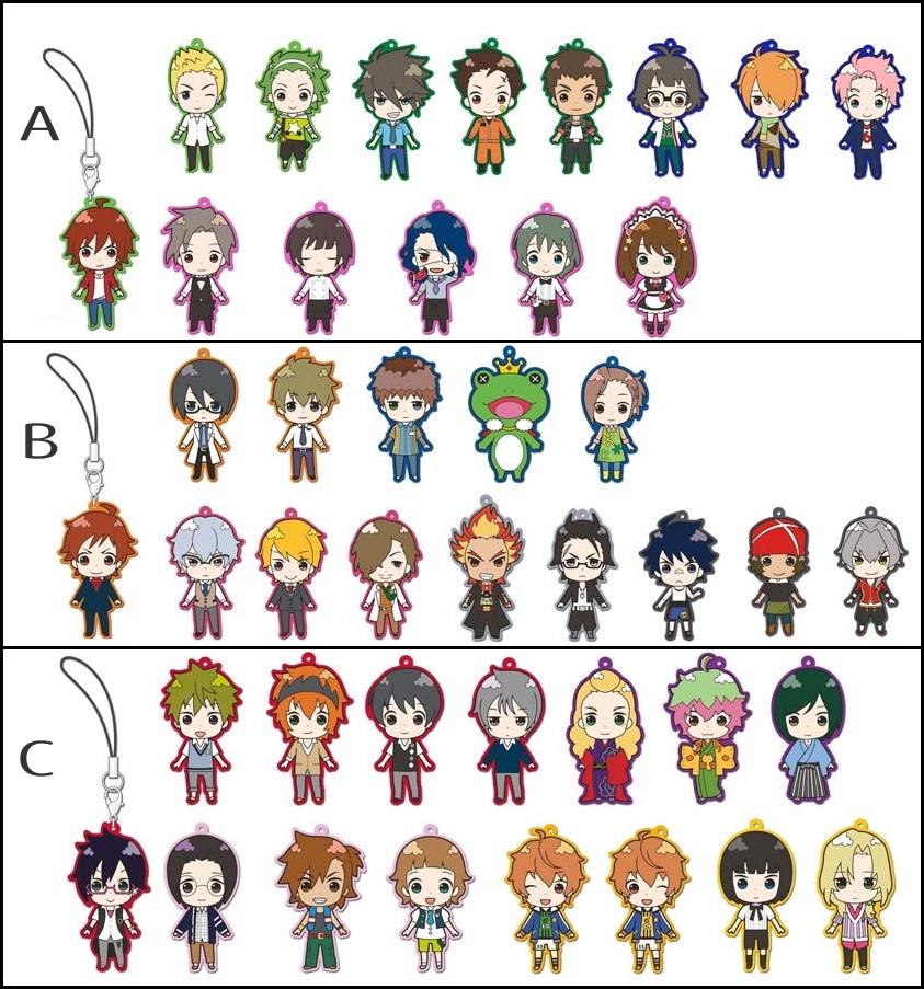 アイドルマスター SideM ラバーストラップコレクション