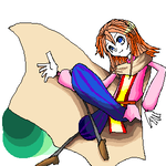 書いてて楽しかった左端鳥