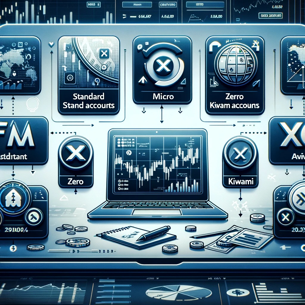 XM口座タイプの特徴と選び方：スタンダード、マイクロ、ゼロ、KIWAMI極の違い