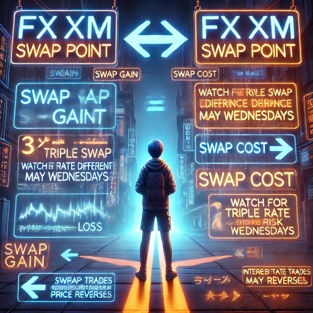 XMのスワップポイント注意点：高スワップ・マイナススワップのリスクと対策