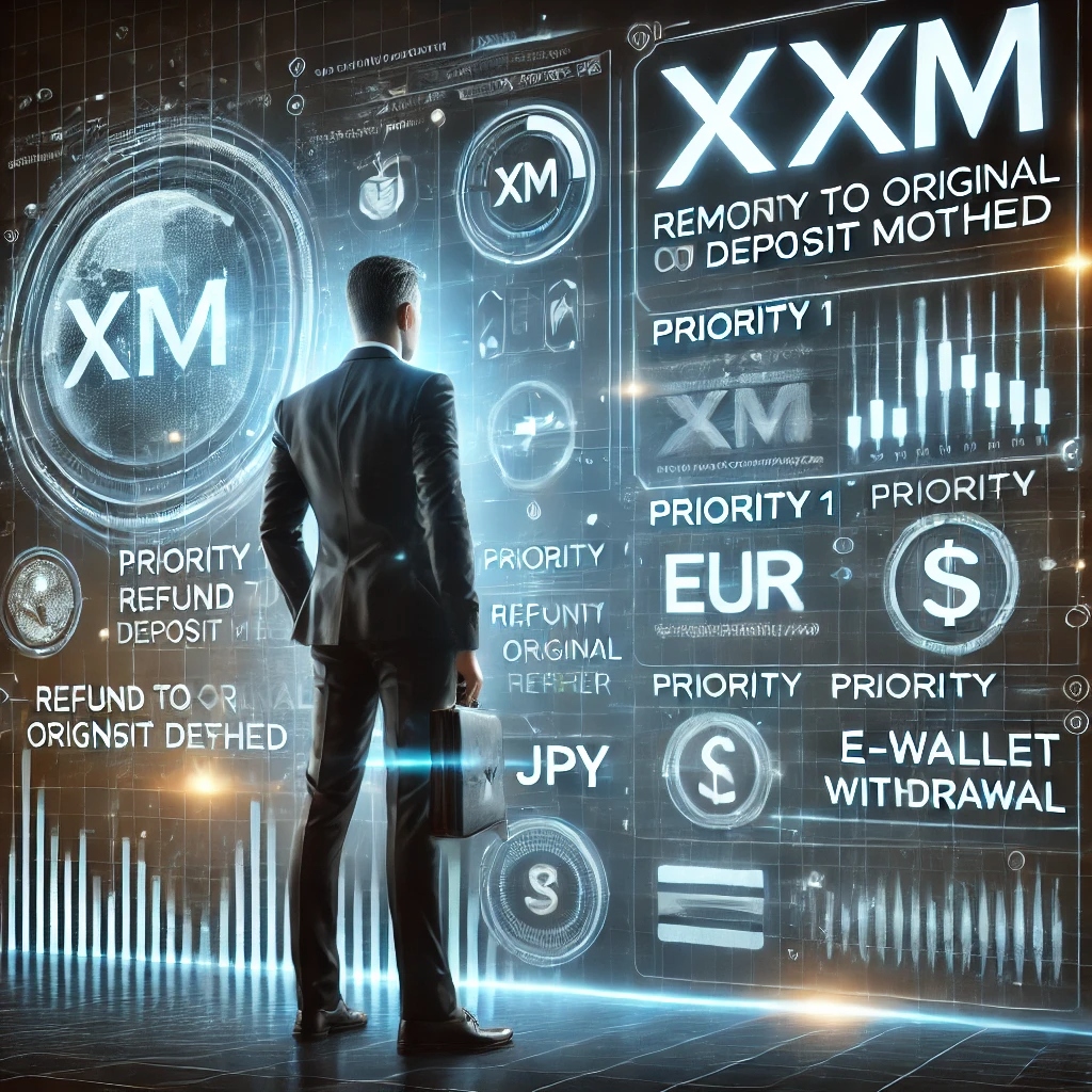 XMの出金優先順位：主要3手段の手続き方法と注意点