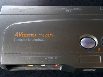 audio-technica AV Selector AT-SL33AV