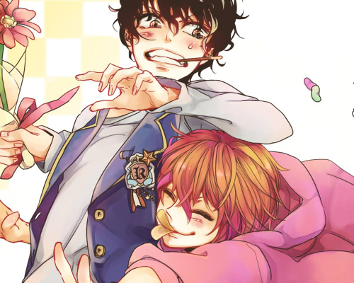 ブン太と赤也のまるっきりコンビ