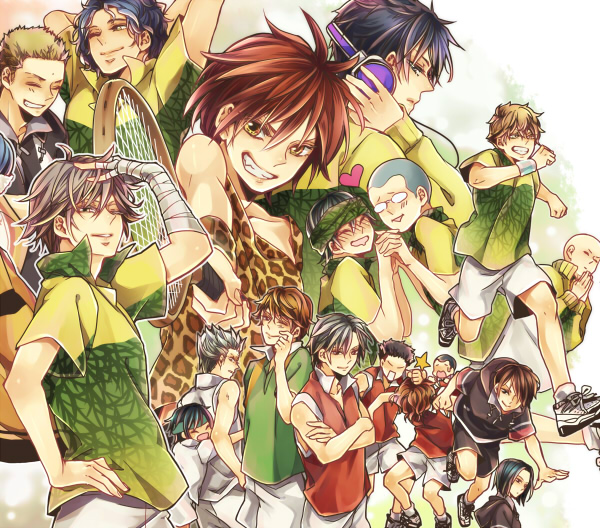 破天荒王子9告知イラスト(跡部無四天サイドVer)