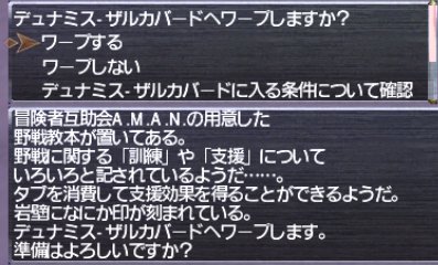 裏ザルカ突入ログ