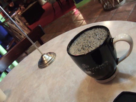 Coffee. Too much foam???