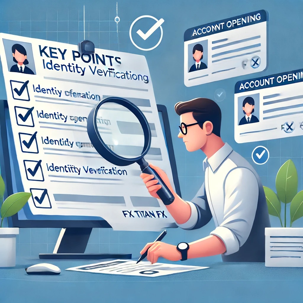 Titan FXの口座開設の本人確認における注意点と必要書類