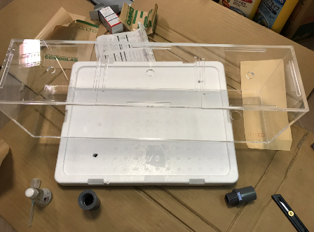 アクリル水槽作り