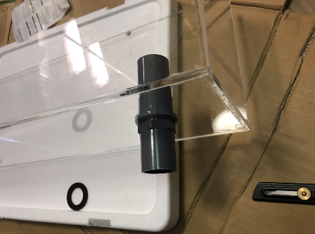 アクリル水槽作り