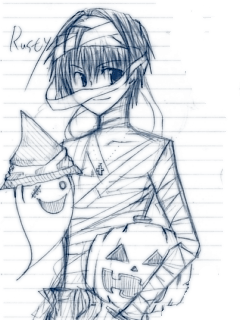 意味もなくハロウィン原案を載せてみる。