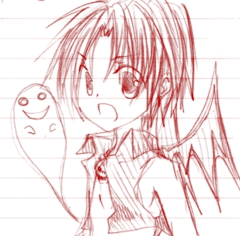 またも再びハロウィン原案を載せてみる。特に意味はありません。