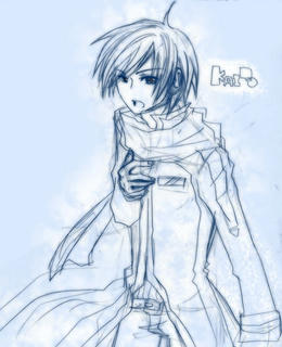 何か歌ってる兄さん