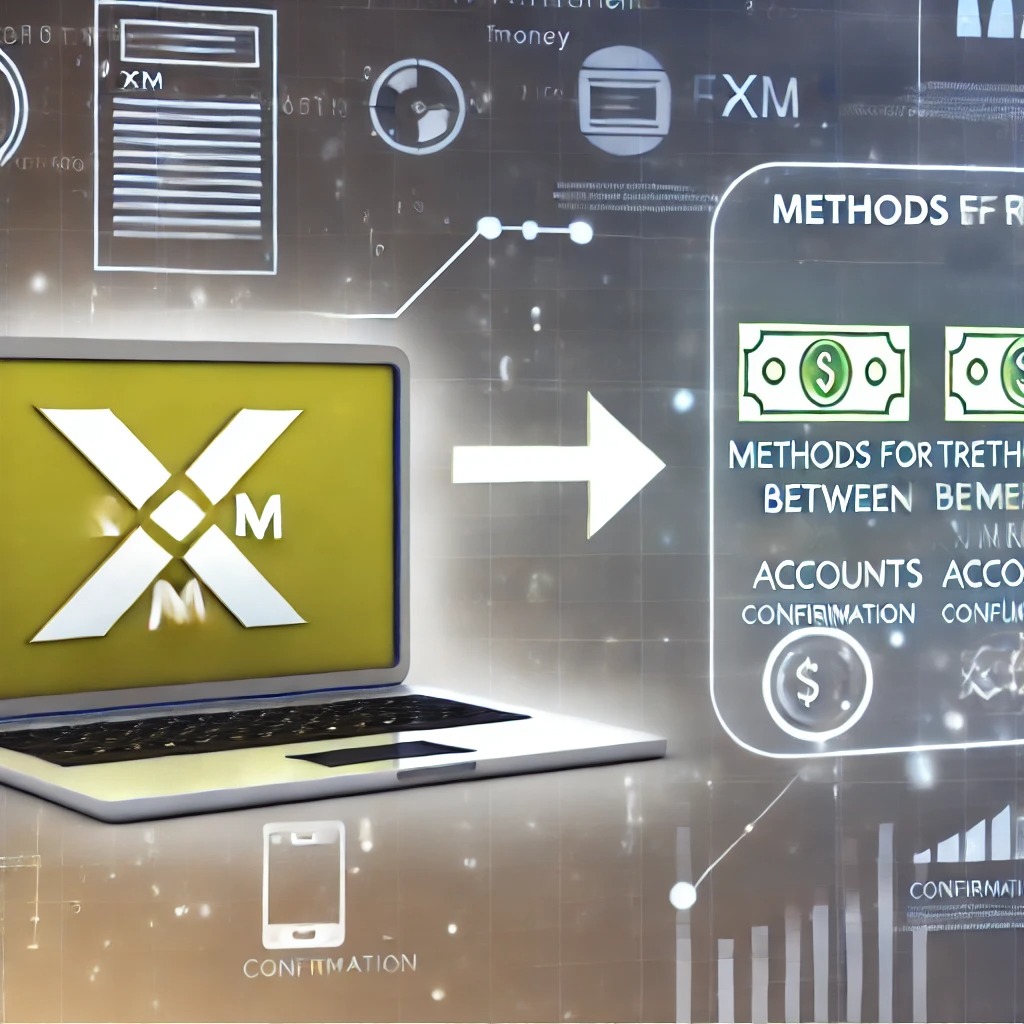 XMでの口座間資金移動方法と手数料の詳細