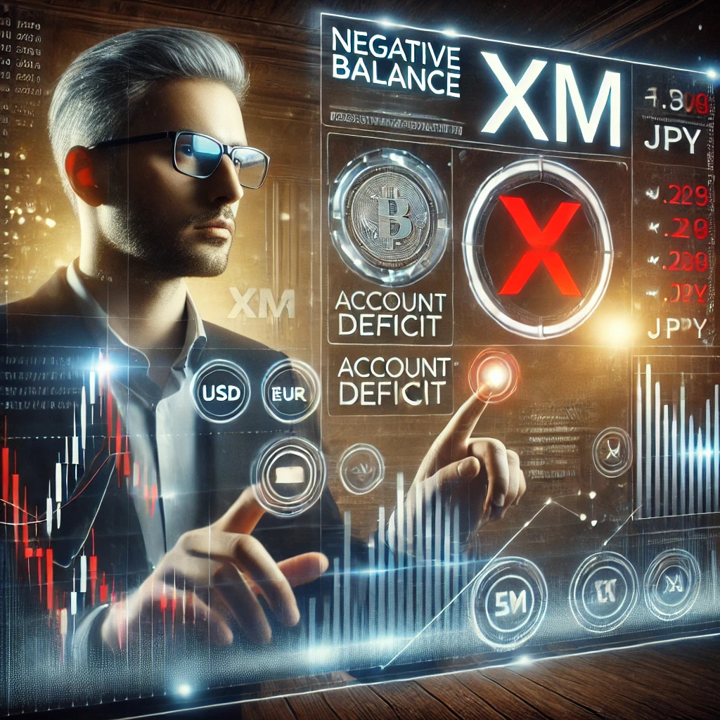 XMでマイナス残高が発生する原因と解消方法