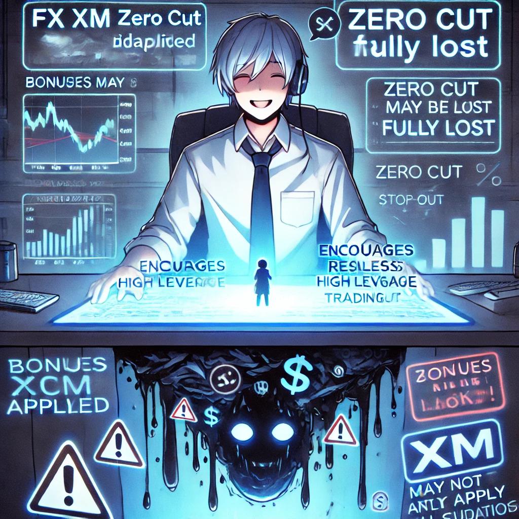 XMでのゼロカットのデメリット