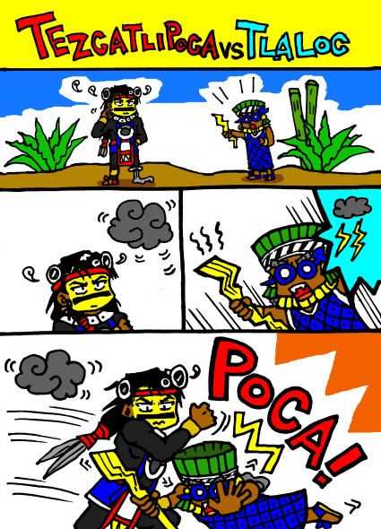 TEZCATLIPOCA VS TLALOC1