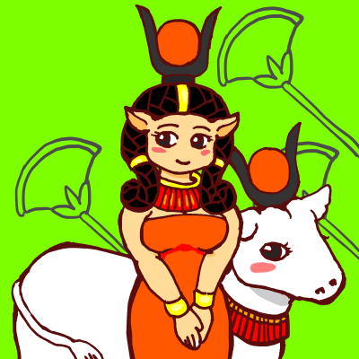 牛の女神ハトホル