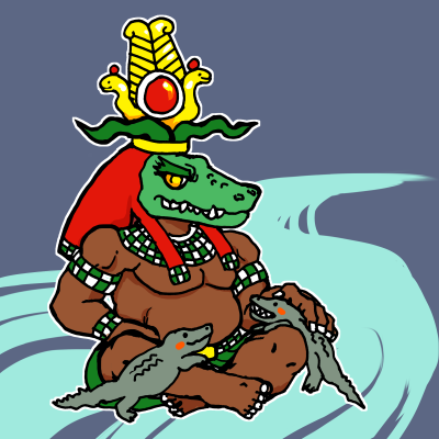 セベク初描き