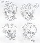 左下の汗が迷った。仮面邪魔で汗の描き場所無い！ｗ