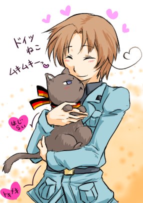ごっついたくましい猫も大好きです