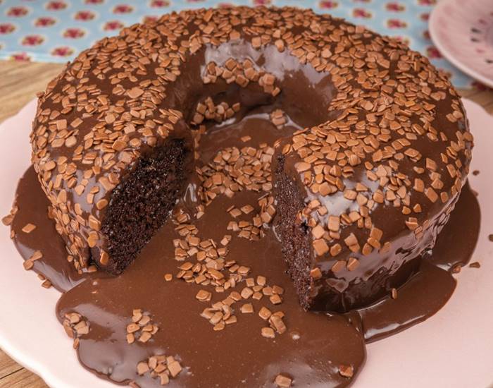 Bolo Delicioso Vulc&atilde;o Fofo