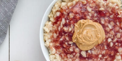 PB&J Oatmeal