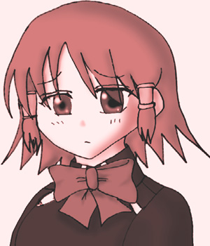 困り顔のルキア