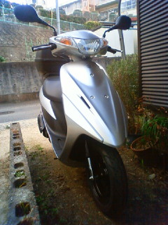 新車なのでピカピカ