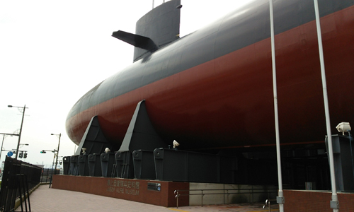 潜水艦「あきしお」の中身が見られる