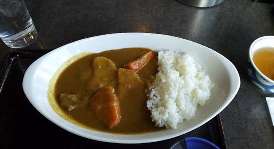 お値段税込756円、音戸の瀬戸を目の前に見られる絶景