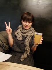 ビールは、ヒューガルデンが好きらしい