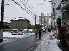 東京らしからぬ雪景色♪