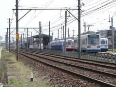 楠葉駅付近にて