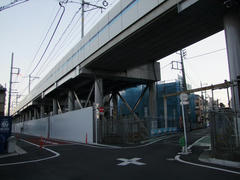 昔、踏切だった場所でしょう