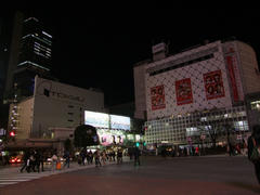 まだまだ賑わっていた渋谷駅前