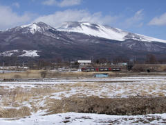 浅間山は、とにかく雄大です