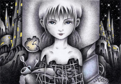 Science fiction Illustration, Images and Pictures - 「Soft sculpture」