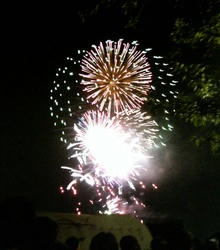 手賀沼花火０２