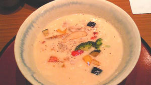 豆乳入クリームチキンおうどん