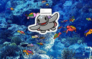 水族館の中のちまき